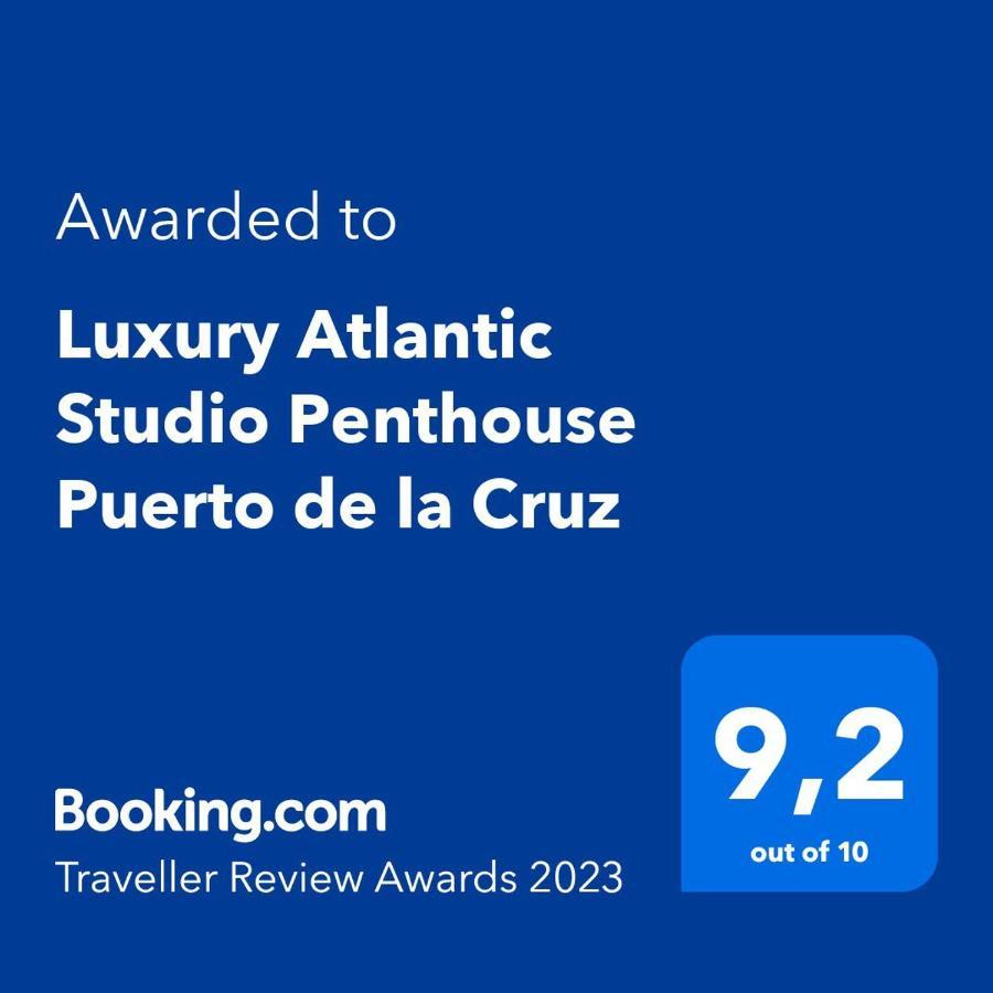 Luxury Atlantic Studio Puerto De La Cruz מראה חיצוני תמונה
